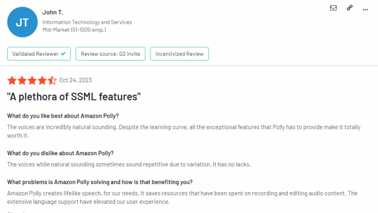 Source: http://www-g2-com-s.njmu.s5.bt8.net/products/amazon-polly/reviews/amazon-polly-review-8761880